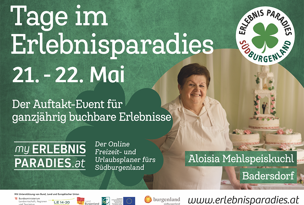 Tage im Erlebnisparadies 21. und 22. Mai 2022