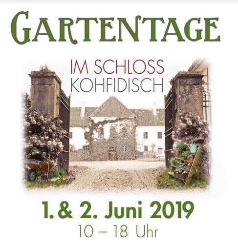 Gartentage im Schloss Kohfidisch 01.06.2019 bis 02.06.2019